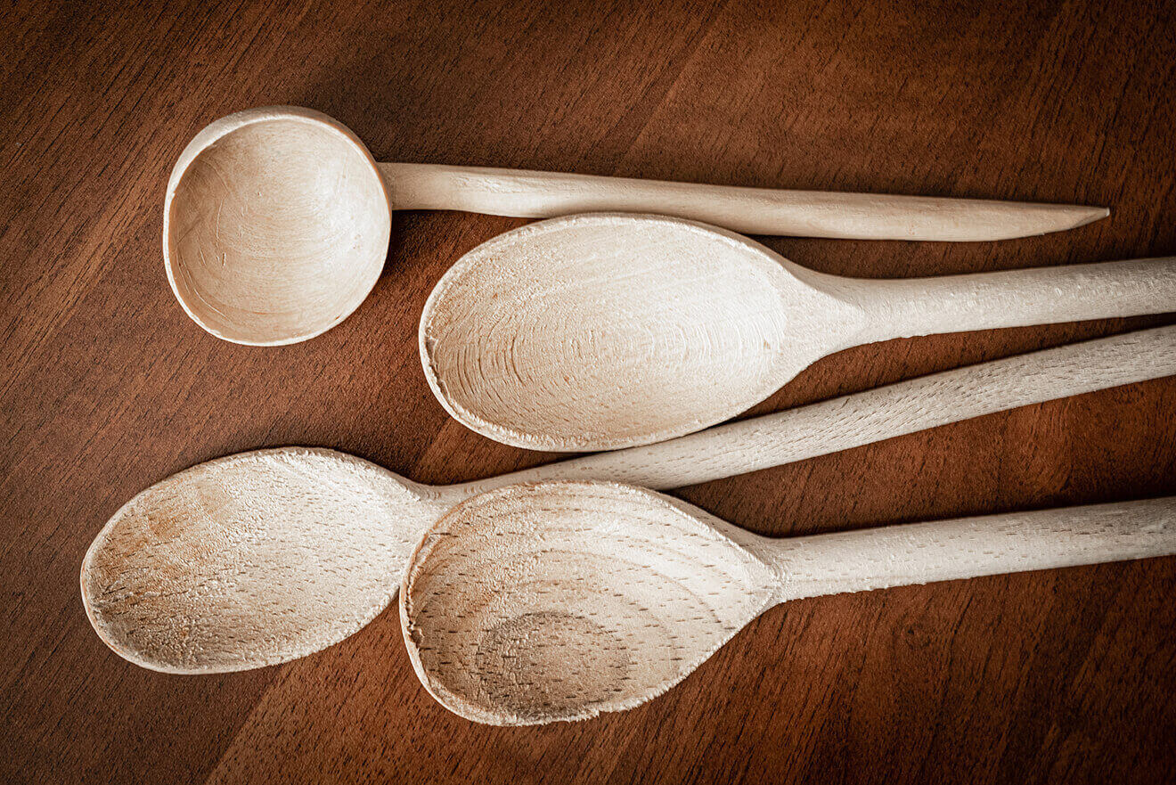 wooden spoons